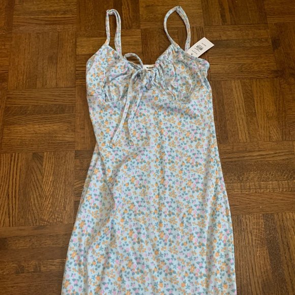 Blue Notes Floral Mini Dress XS BRAND NEW - Picture 4 of 13